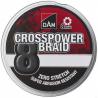 Шнур DAM Crosspower 8-Braid 300м 0,15мм 9,0кг/20Lb (dark grey) (65849)